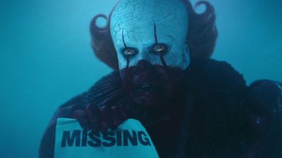 It: Welcome to Derry star Bill Skarsgård explains Pennywise's very confusing ability to time travel: "You can interpret it a thousand different ways"