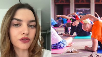 Los Angeles woman pays $30 for a yoga class. Then a man puts his mat down next to hers: ‘I would have left’