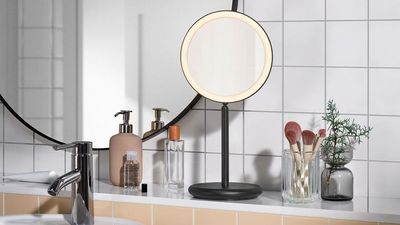 IKEA’s portable light-up mirror is ideal for bathrooms and dressing tables, and has a surprisingly low price