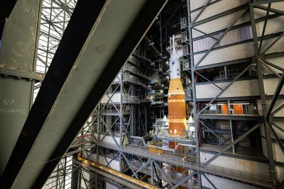 NASA's new moon rocket heads to the pad ahead of astronaut launch as early as February
