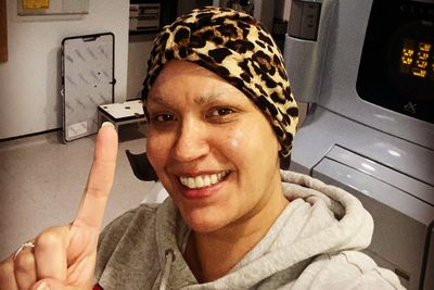 Mum diagnosed with breast cancer after pain during hot yoga class