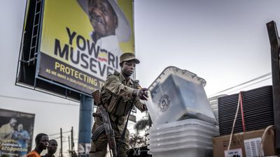 Ugandan president re-elected for 7th time as observers decry intimidation