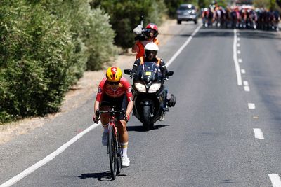'If the race was a kilometre shorter that would have been better' - After nearly 100km solo Alessia Vigilia caught in sight of line at Women's Tour Down Under