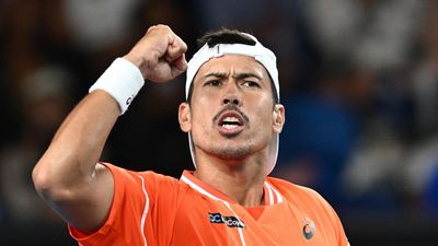 Plucky Aussie's plan to upset big-hitting American