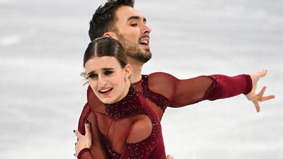Olympic gold medalist Gabriella Papadakis says she lost her NBC Olympic commentary job over dispute with ex partner