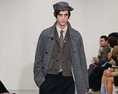 Paul Smith reworks his past at Milan menswear salon show
