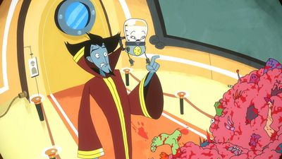 Earth Must Die in this adventure game boasting a Dispatch-like voice cast of British comedy superheroes, and it releases later this month