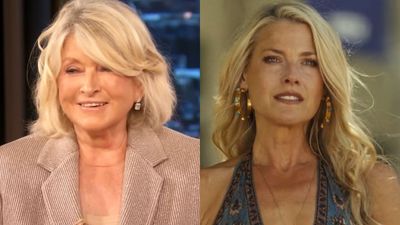 The Iconic Way Martha Stewart Told Ali Larter That She’s A Huge Landman Fan