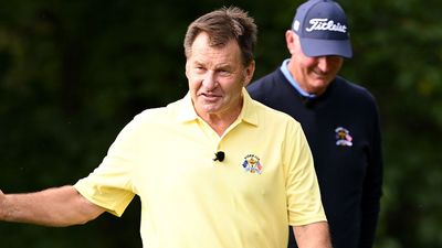 Nick Faldo Returns Home After Undergoing Open Heart Surgery