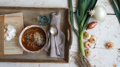 A Twist on Classic French Onion Soup, This Recipe is Rich, Delicious, and Oh-So-Indulgent