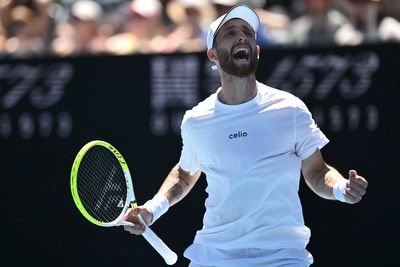 Moutet's underarm serve seals Australian Open first-round win