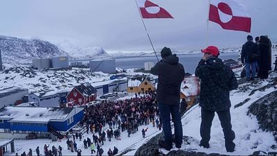 Thousands march in Greenland to oppose Trump's interest in taking over the Arctic island