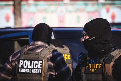 ‘My hands were really shaky’: high-school journalist documents ICE raids