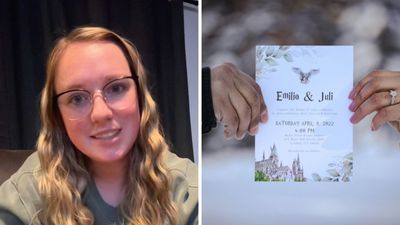 ‘Please bring a sandwich and a chair’: Bride sends out her wedding invitations. Then she receives a shocking anonymous letter