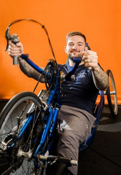 ‘It felt amazing to be on the start line again’: the rugby pro who became paralysed – and is aiming for the Paralympic Games