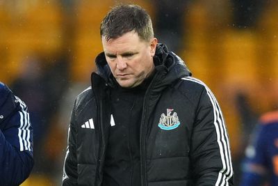 Eddie Howe frustrated as Newcastle held in goalless draw at rock-bottom Wolves