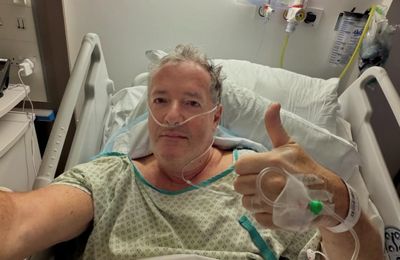 Piers Morgan rushed to hospital after breaking hip
