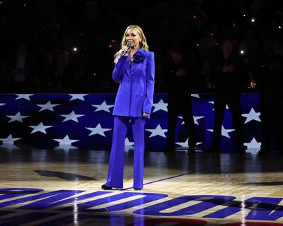 ‘Leave Greenland alone!’: US anthem heckler at NBA London game draws cheers