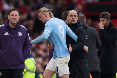 Pep Guardiola unable to see a way out of Man City’s Erling Haaland problem