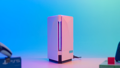 Modder builds all-in-one console with PS5, Xbox Series X, & Switch 2 in a single system — "Ningtendo PXBOX 5" powered by a shared 250W power supply mounted inside a lost-wax chassis