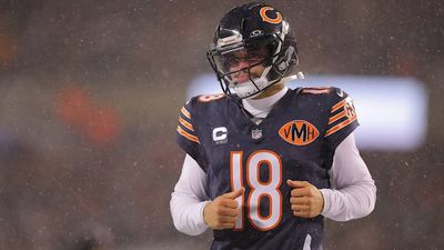 Caleb Williams Explains 'Miscommunication' With D.J. Moore on Overtime Interception