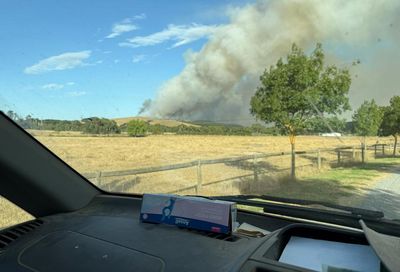 ‘We could see the glow and smell the smoke’: residents warned as fires burn south of Adelaide