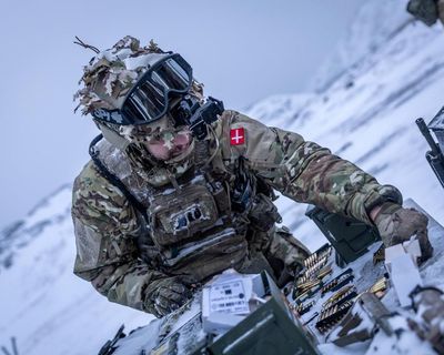 Trump says ‘no comment’ when asked if he would seize Greenland by force – as it happened