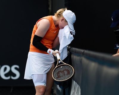 ‘I don’t want to be a punching bag’ – retirements mar dramatic day at Australian Open