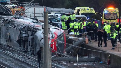Spain suspends high-speed train services after deadly collision