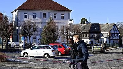 One dead and four wounded in Czech town hall shooting, police in Chřibská say