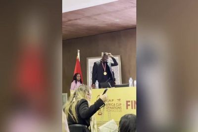 Journalists boo Senegal’s Pape Thiaw at press conference after AFCON final drama