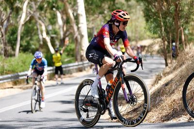 Only half a team but a whole lot of hope as Nina Buijsman pushes Human Powered Health up the ranks at the Women's Tour Down Under