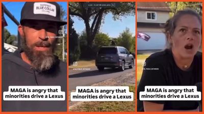 MAGA couple angry that immigrant who worked hard and earned their own money has an expensive Lexus when they don’t