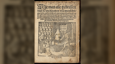 Remnants of spills on Renaissance-era textbook reveal recipes for 'curing' ailments with lizard heads and human feces