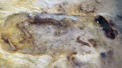 Eerie 'sand burials' of elite Anglo-Saxons and their 'sacrificed' horse discovered near UK nuclear power plant