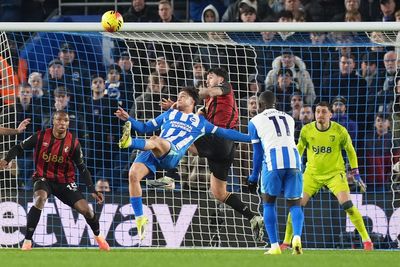 Charalampos Kostoulas bicycle kick rescues last-gasp draw for Brighton
