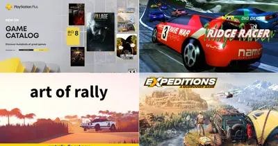 Art of Rally, Expeditions: MudRunner and Ridge Racer Coming to PS Plus Extra and Premium Tomorrow
