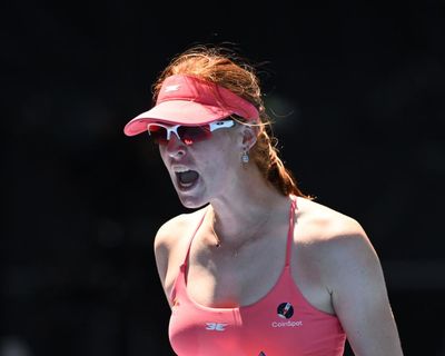 Maya Joint falls at first hurdle as Tereza Valentová scores Australian Open upset