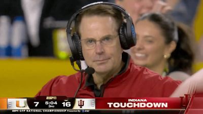 Curt Cignetti's On-Brand Stoic Reaction to Indiana's Punt Block TD Was Amazing
