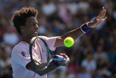Gael Monfils bids emotional farewell to the Australian Open after a 1st-round loss
