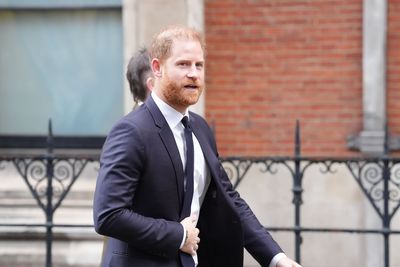 Duke of Sussex returns to court for second day of trial against Mail publisher