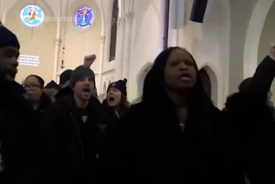 Trump claims Minneapolis church protesters are ‘trained professionals’ who should be ‘thrown out of the country’