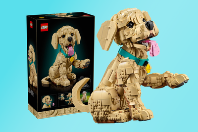 Lego announces life-size golden retriever puppy set – and you can pre order now