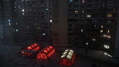 Almost half of Kyiv without heat and power as Russia batters Ukraine's energy grid