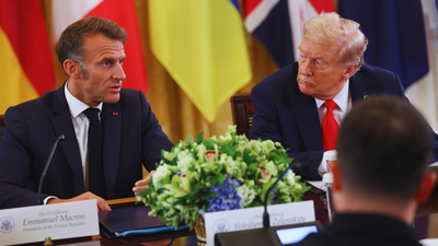 Trump responds to Emmanuel Macron ‘Board of Peace’ snub with the only threat he has in his pocket these days