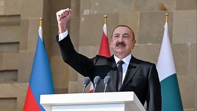 Azerbaijan's president says world order transitioning from rule of law to 'rule of strength'
