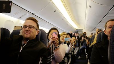 ‘This is not real’: Passenger films what older woman does to her during Emirates flight and viewers are baffled