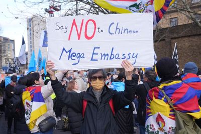 New Chinese embassy approved despite warning security risks cannot be eliminated