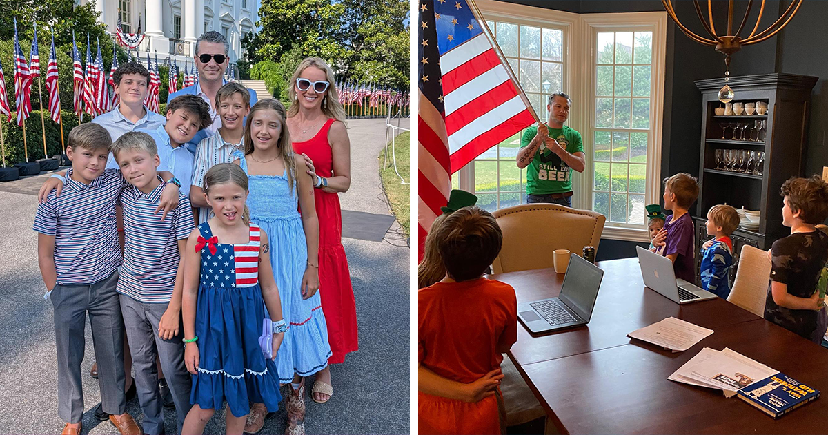 Keeping Track Of Pete Hegseth’s Family Is No Small…