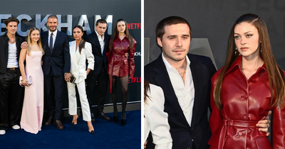 Clip Of Nicola Peltz Being Pulled Into Beckham Family Photo Resurfaces After Brooklyn’s Claims